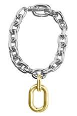 Paco Rabanne XL LINK OVERSIZED PENDANT | SILVER